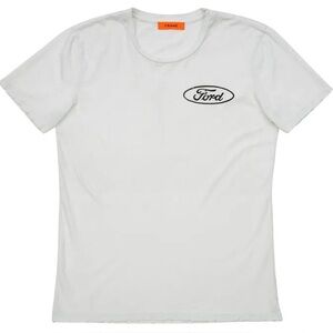 Frame x Ben Gorham Capsule Collection Ford White Tee Shirt Size Medium